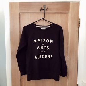 Maison des Arts Madewell Black Sweatshirt